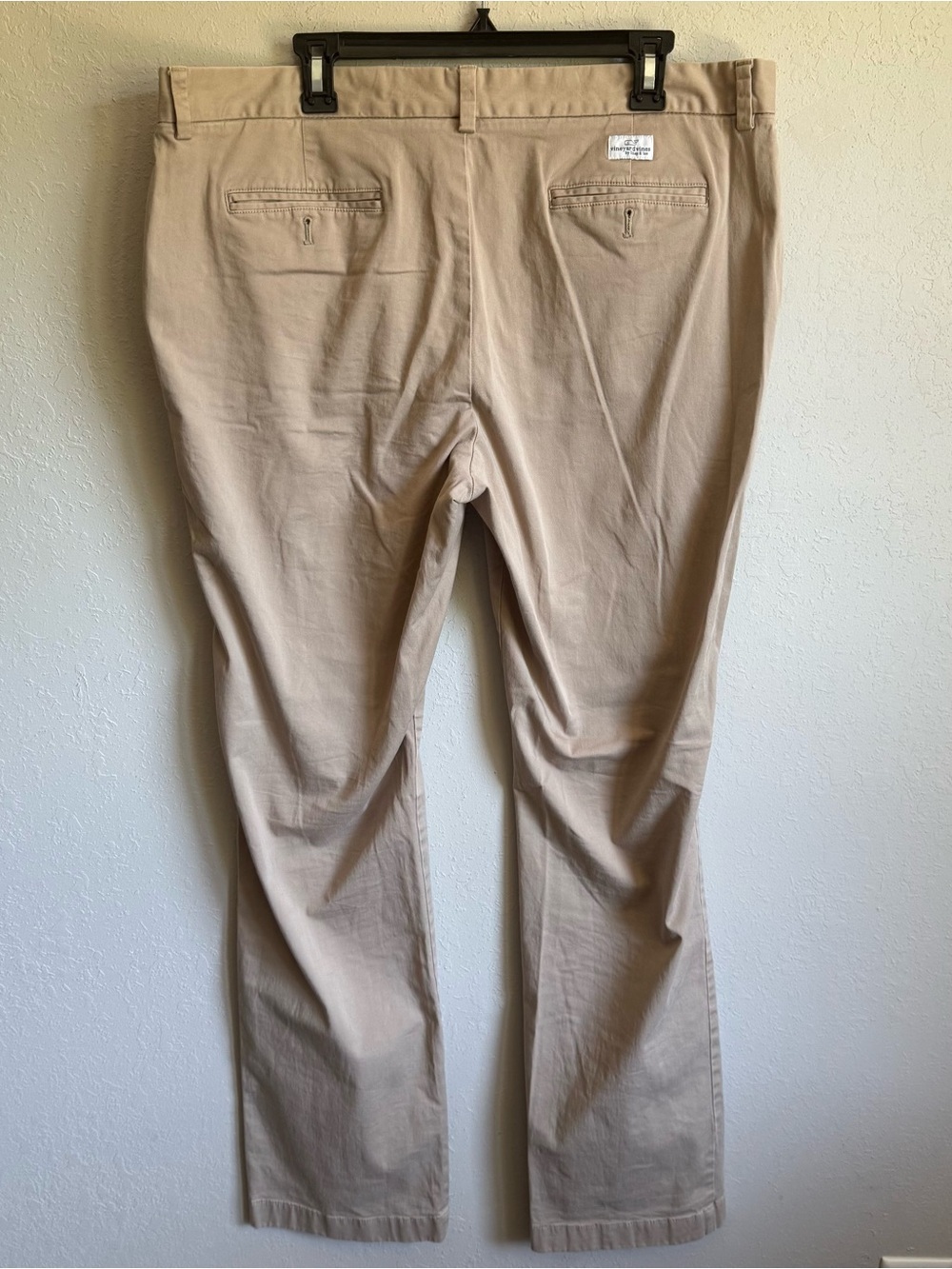 Men’s 38x34 Tan Vineyard Vines Breaker Business Casual Office Formal Khaki Pants - Picture 8 of 8